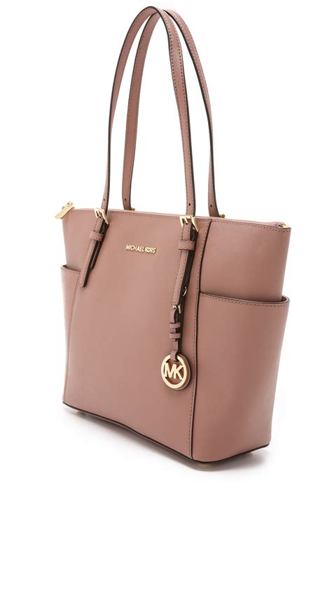 michael kors tas rose|Michael Kors jet set.